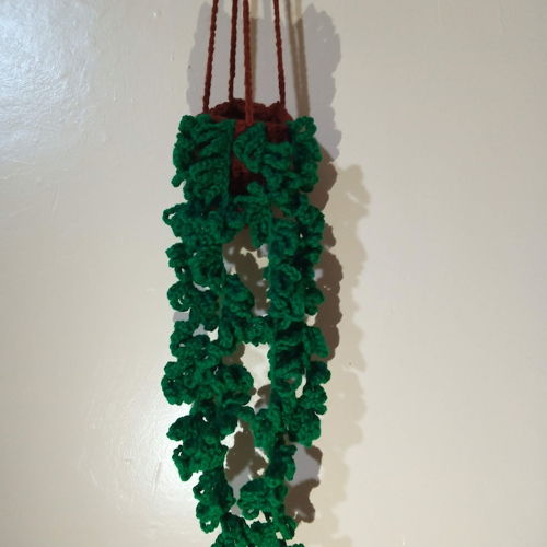 CROCHET Wall Hanging vines Pattern,Crochet Home Decor Pattern