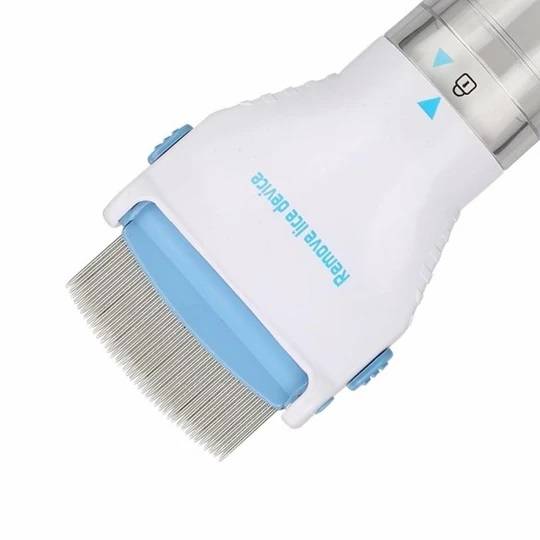 Anti-lice electric vacuum cleaner comb for children