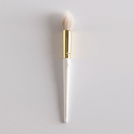 GOLD LUXE MAKEUP BRUSH "ROUNDED STIPPLING HIGHLIGHTER" (MODELROCK)