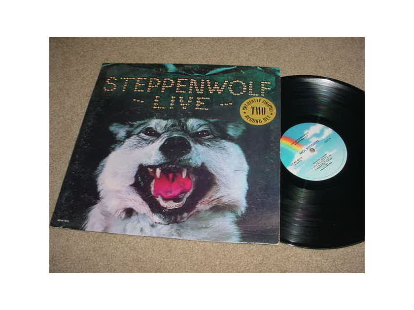 STEPPENWOLF LIVE - double lp record see add