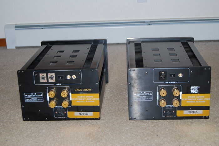 Oasis S-200  Monoblock amplifiers