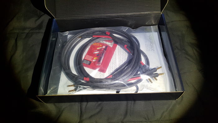 Audience Au24 SX 8ft Speaker cables with Banana Termina...