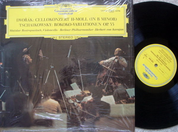 DGG / ROSTROPOVICH-KARAJAN, - Dvorak Cello Concerto, NM!