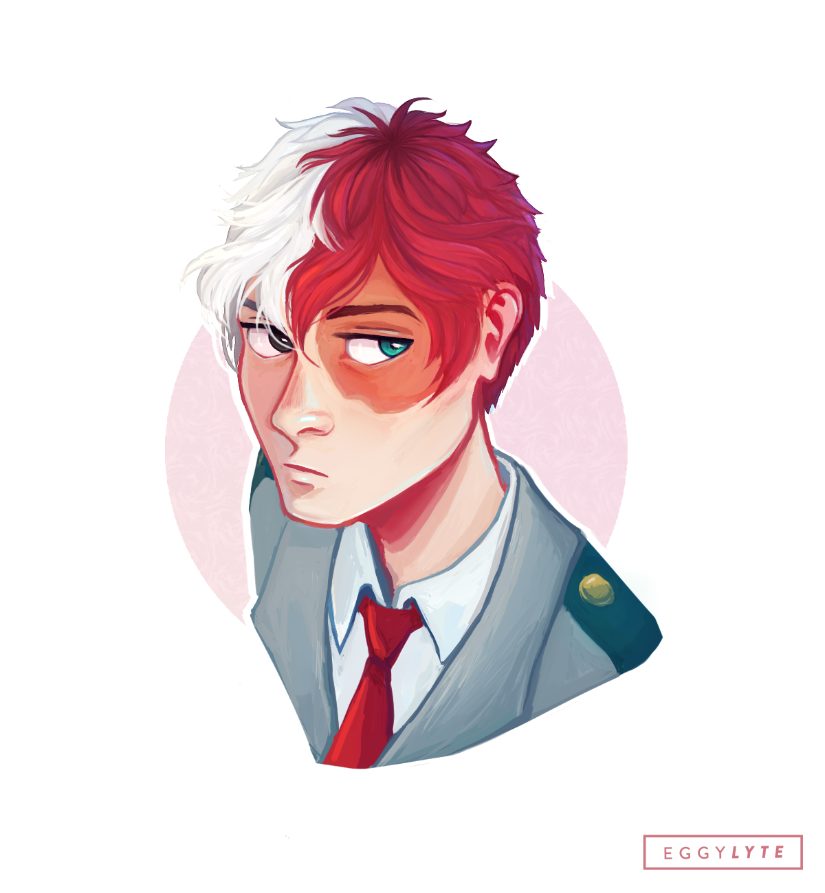 Todoroki , a drawing by Eggylyte