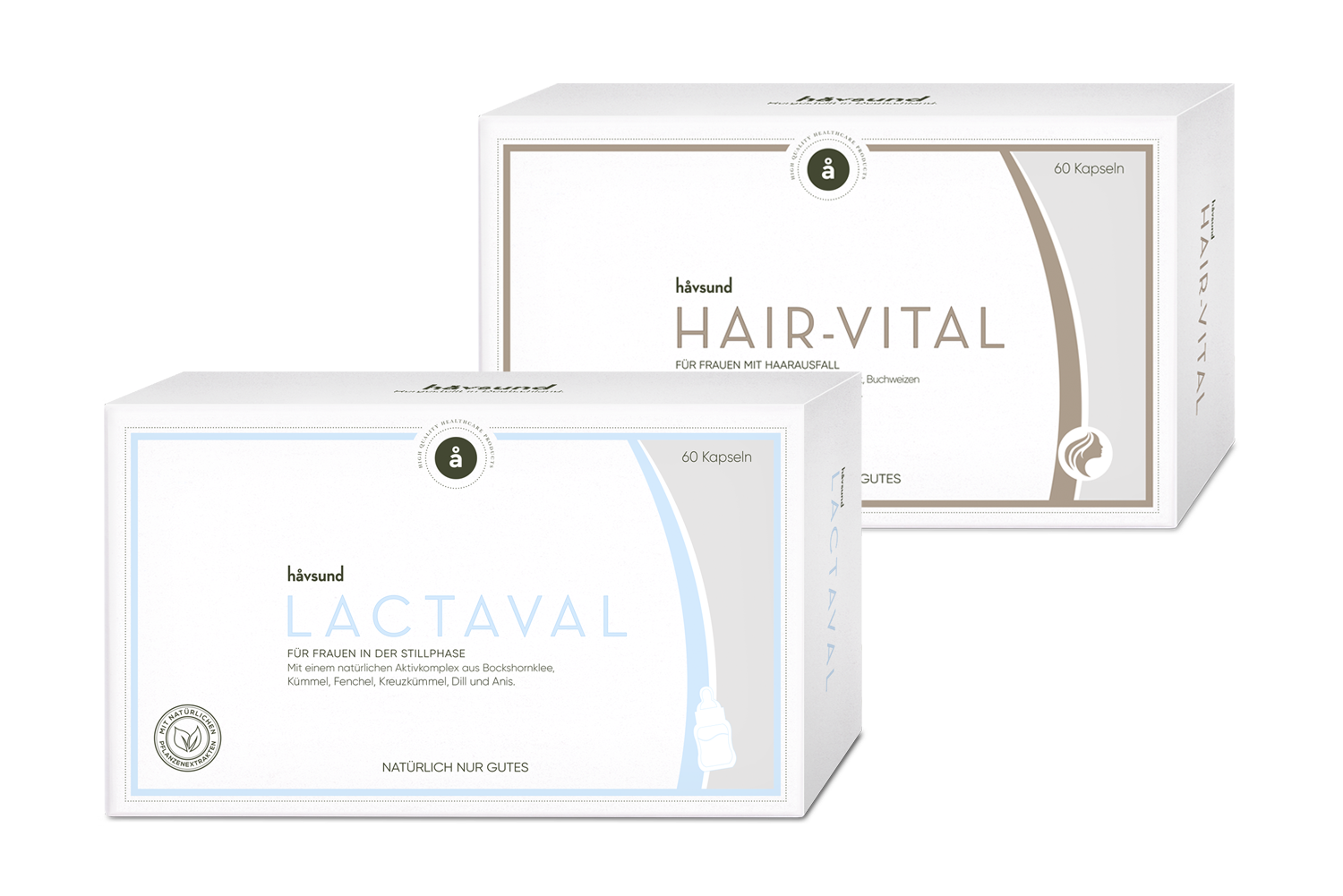 håvsund Lactaval & Hair-Vital Produktabbildung