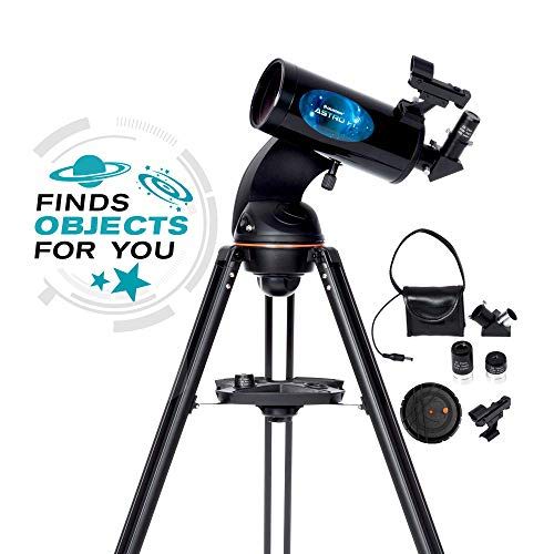 Astronomers Without Borders OneSky Reflector Dobsonian Mount Telescope vs  Celestron Inspire 80AZ - Slant