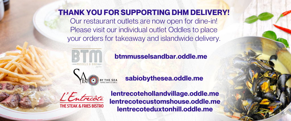 DHM Delivery (Combined Menu)