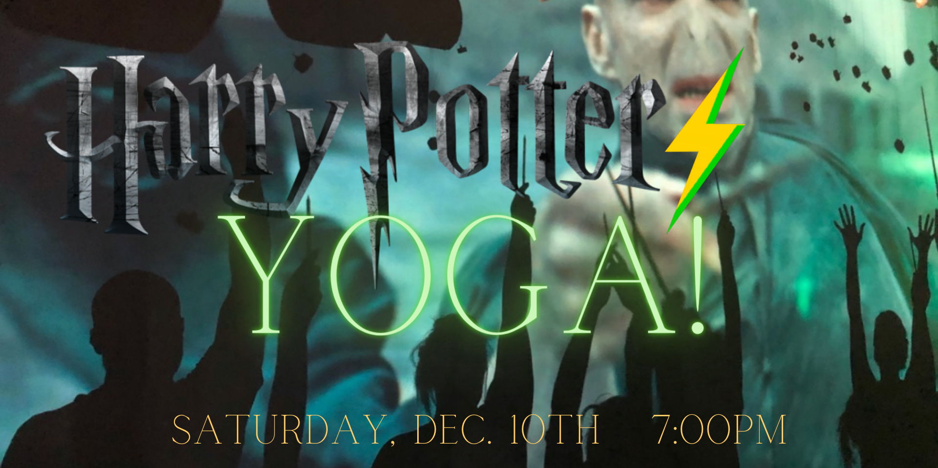 Wingardium Vinyasa! Harry Potter Yoga & Polyjuice Party ✨ promotional image