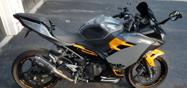 2019 KAWASAKI NINJA 400 motorcycle for rent near Lone tree, CO