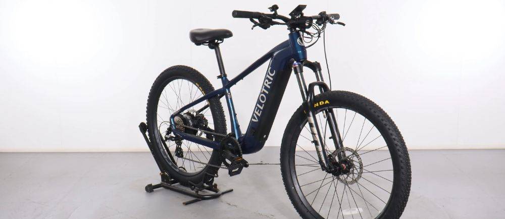 Velotric summit e-bike on a stand