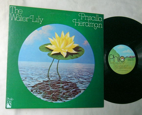 PRISCILLA HERDMAN -  - THE WATER LILY - RARE 1977 AUTOG...