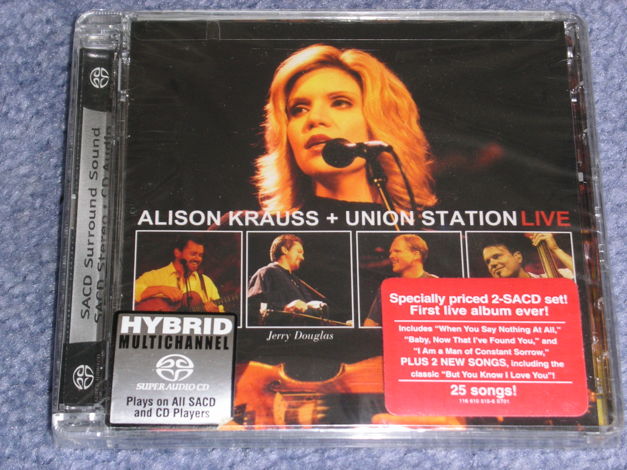 Alison Krauss - LIVE  -- Factory sealed SACD