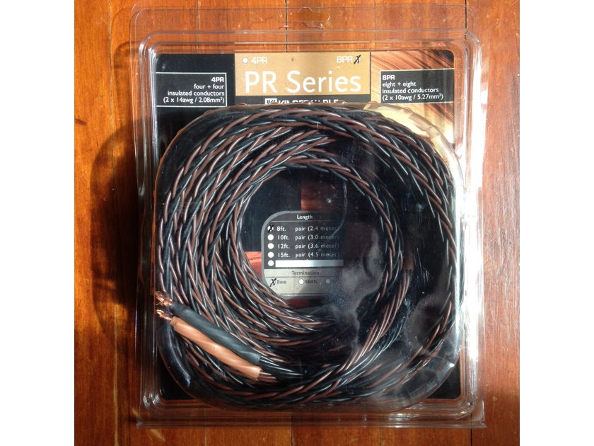 Kimber Kable PR Series 8 ft. speaker cable, pair. Like new!!!
