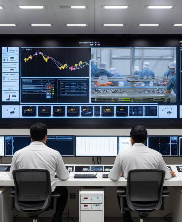 จอสำหรับห้อง Scada