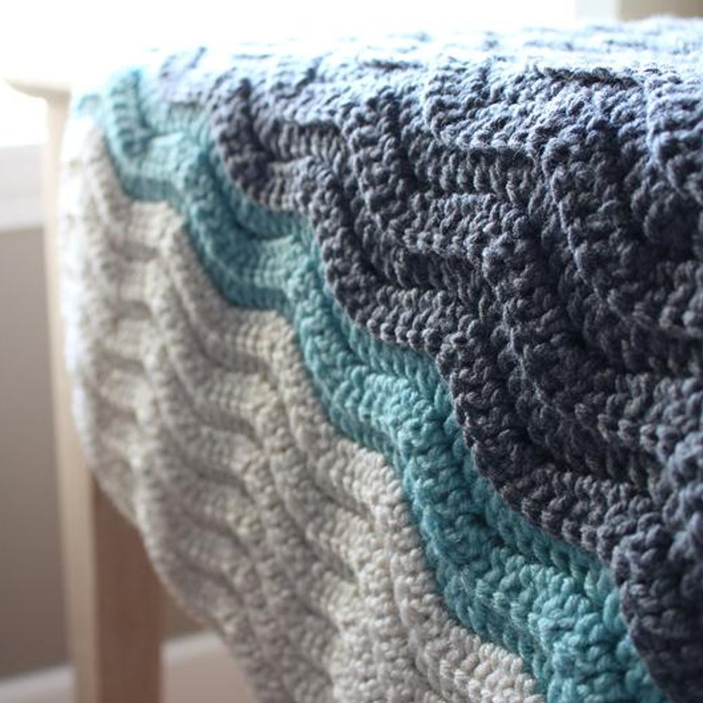 Jade Stroller Blanket Crochet Pattern