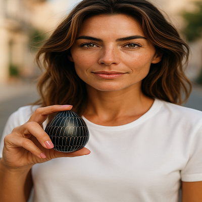 Africa Soapstone Egg - Patten