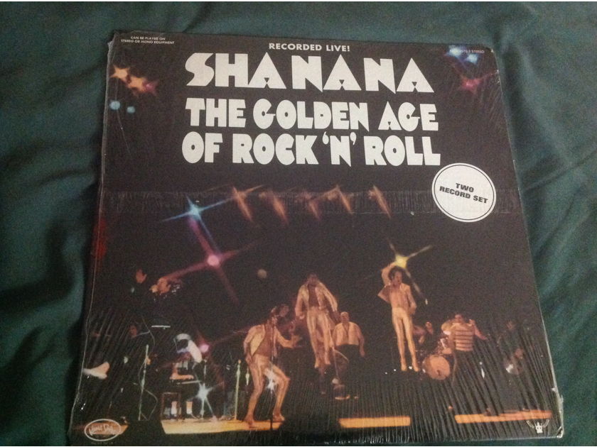 Sha Na Na - The Golden Age Of Rock N Roll Recorded Live! 2 LP Set Sealed Buddha Records