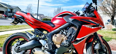 2018 HONDA CBR650F motorcycle for rent near West Jordan, UT