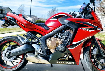 2018 HONDA CBR650F motorcycle for rent near West Jordan, UT