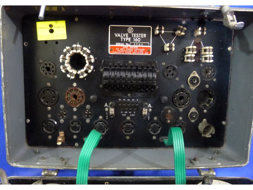 AVO TESTER TYPE  160 Electronic tube tester, British made -- reduced