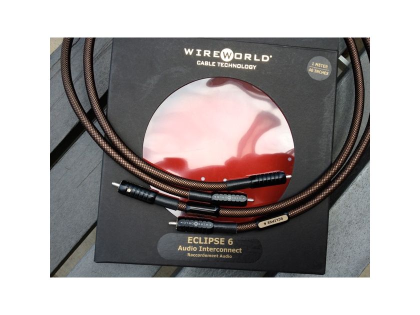 WireWorld Eclipse 6 1 meter interconnects