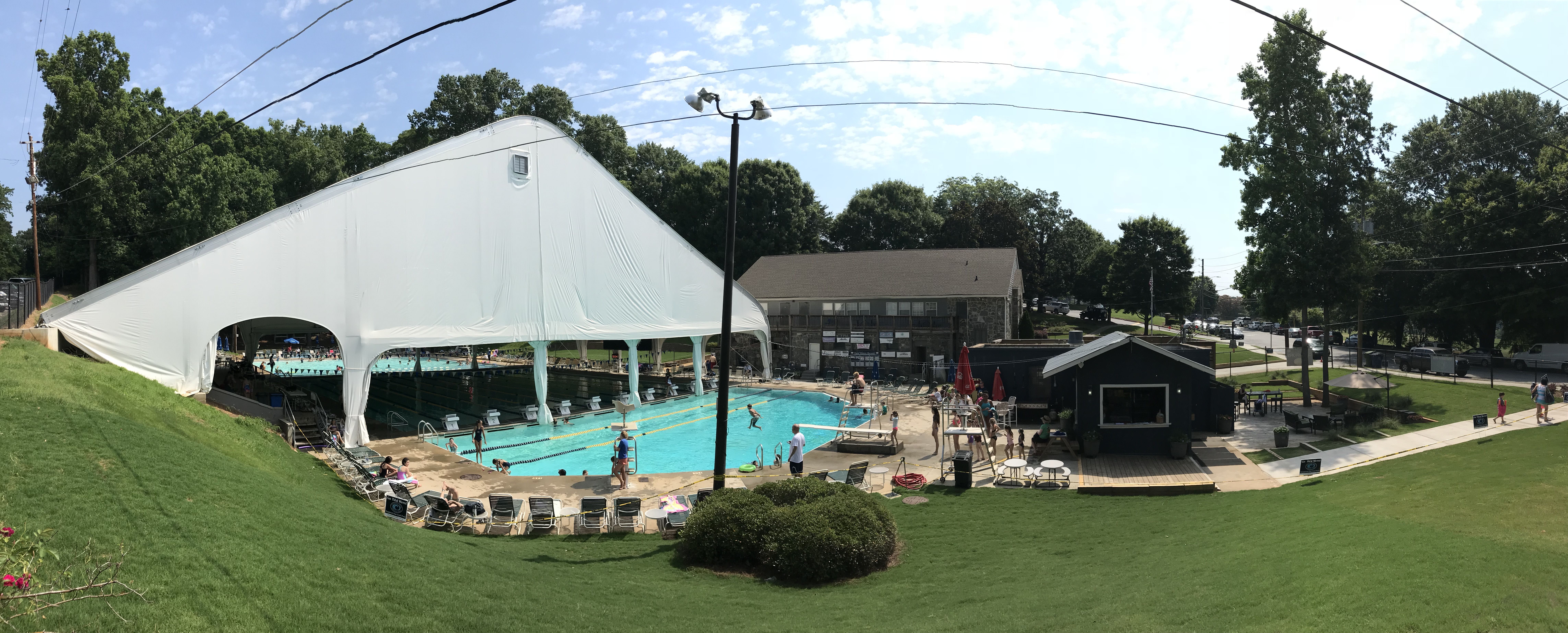 Chastain Park Athletic Club, Pool and Swim Team