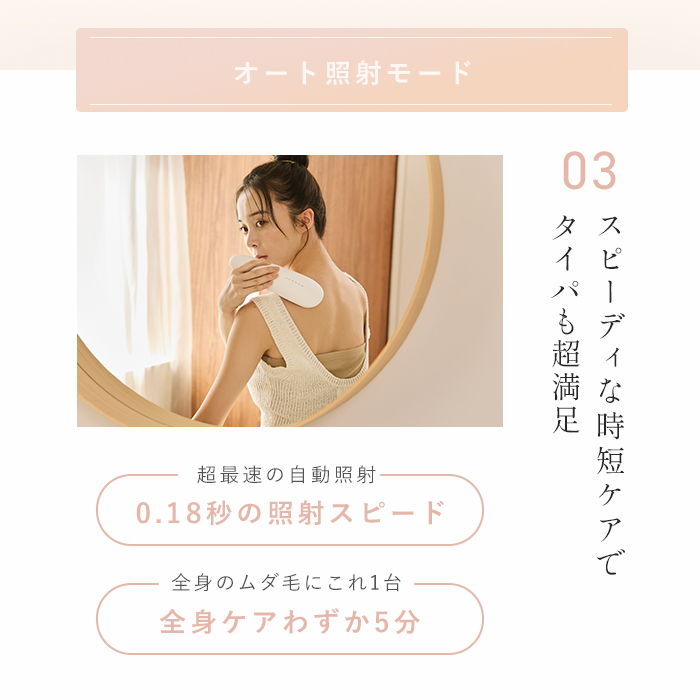 オート照射モード