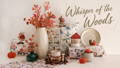 A display of spring-related products, like bird feeders and a hanging bird bath