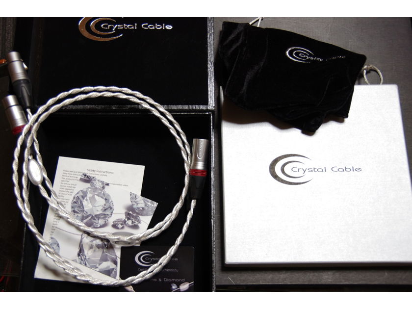 Crystal cable  ULTRA 1.0m XLR  Excellent  condition