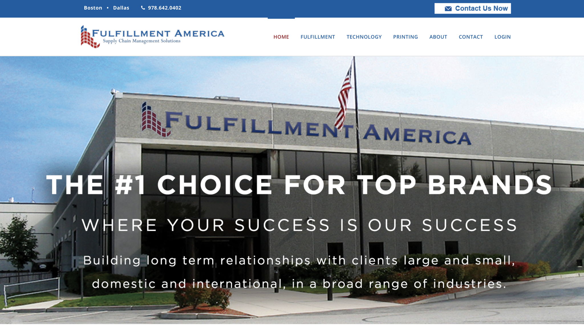 Fulfillment America logo