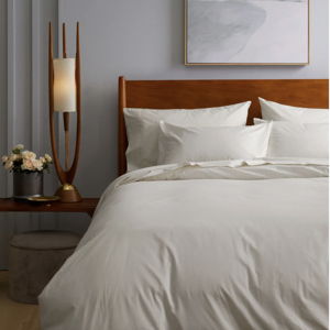 Quince Duvet Cover Set (Queen, Sand Color)