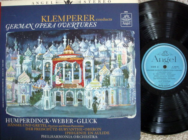 EMI Angel Blue / KLEMPERER, - German Opera Overtures, M...