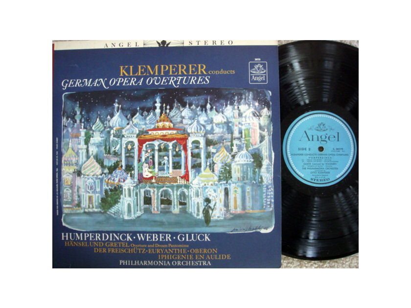EMI Angel Blue / KLEMPERER, - German Opera Overtures, MINT!