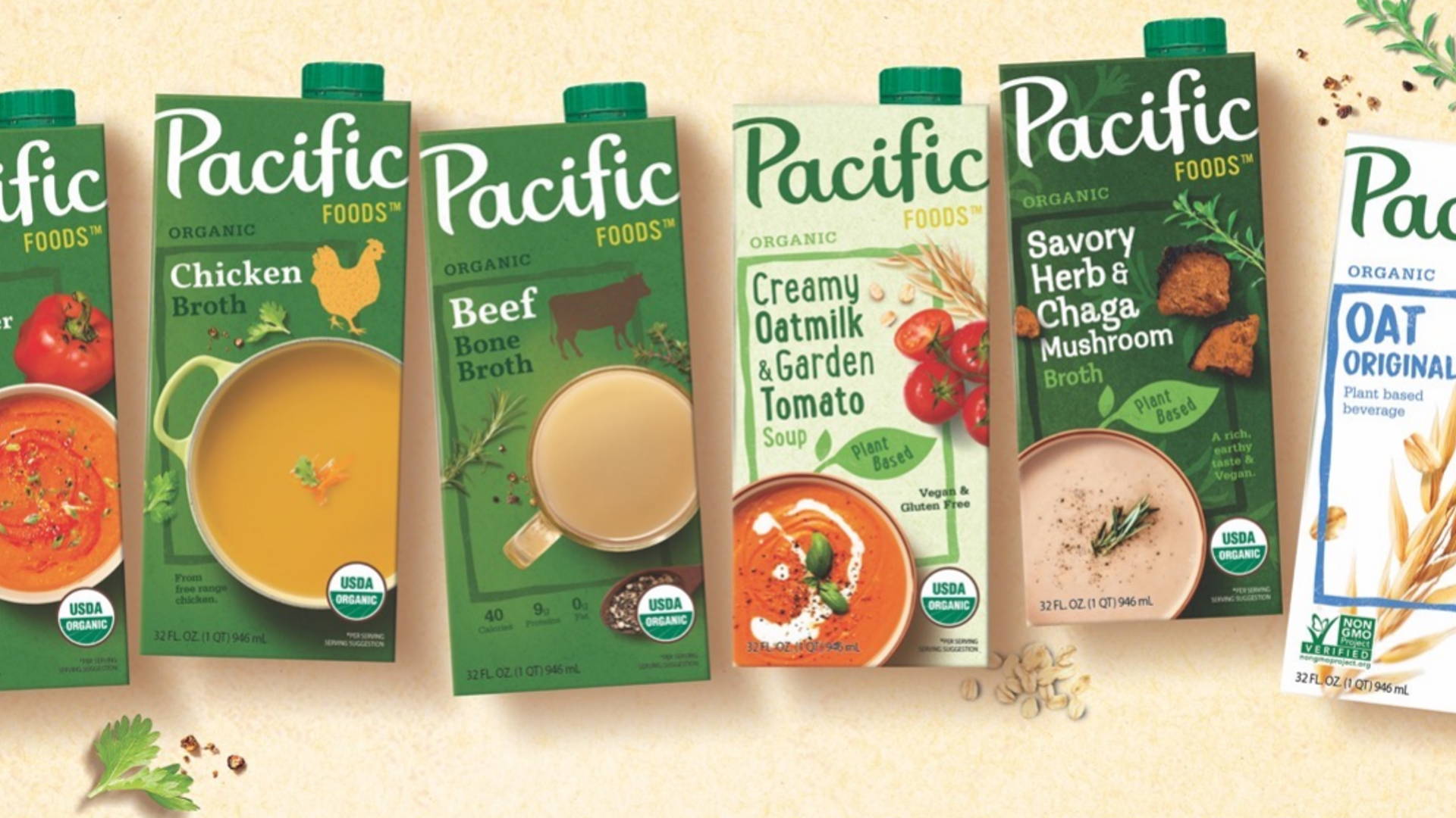 Featured image for Roman Klis' Pacific Foods Refresh Reminds Us That Soup Season's Back, Baby
