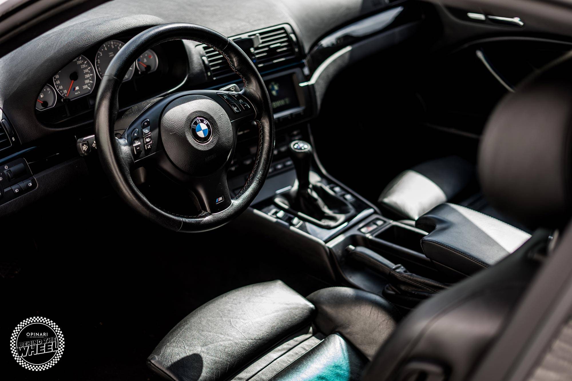 BMW M3 E46 interior