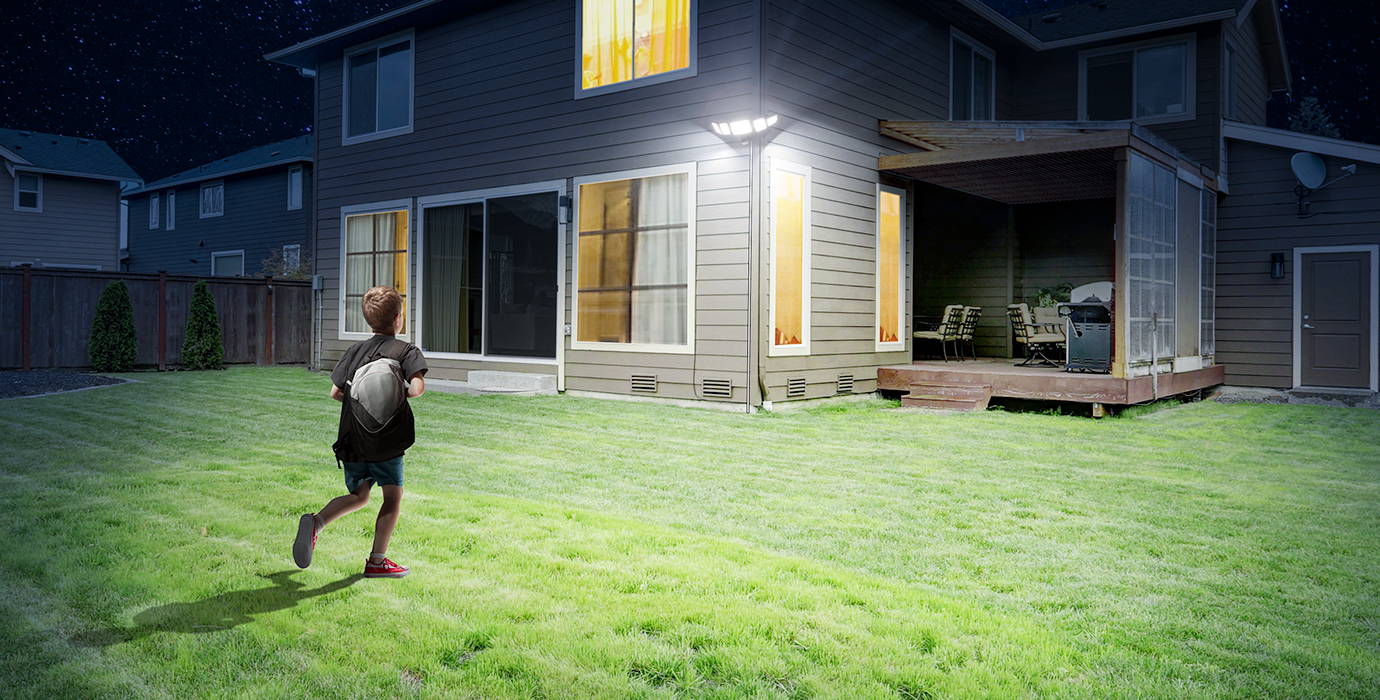 Shop Onforu 5 Heads 55W LED Security Lights Motion Outdoor BD76