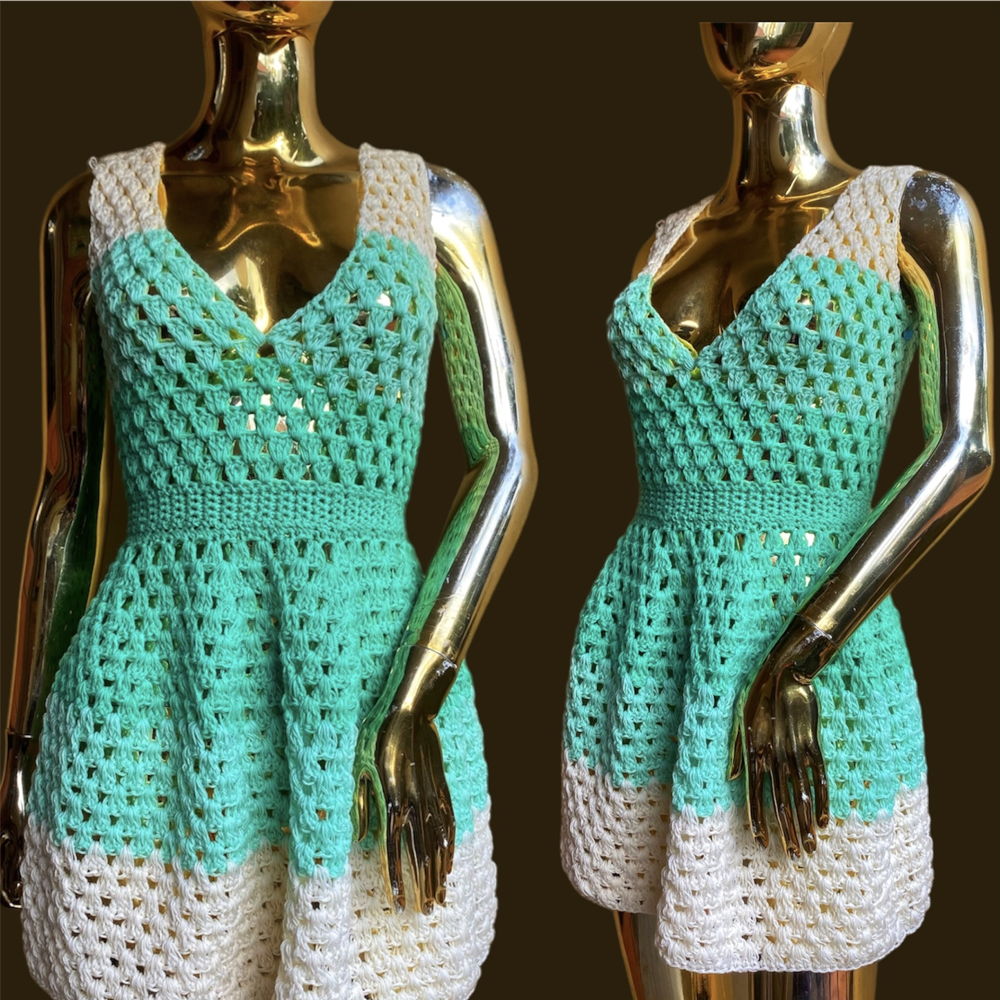 Granny Stripe Skater-jurk