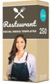 Restaurant Bundle, ready to share social media restaurant templates for all your social media. Perfect for Restaurant owners, restaurant lovers, social media managers, waiters and waitresses.