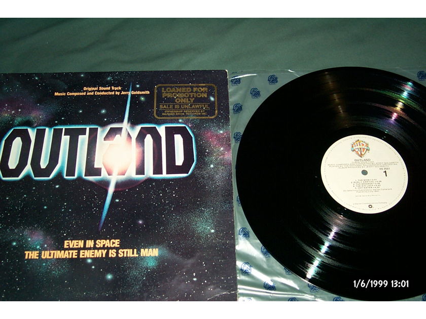 Soundtrack - Outland Warner Brothers Records LP NM Quiex Audiophile Vinyl