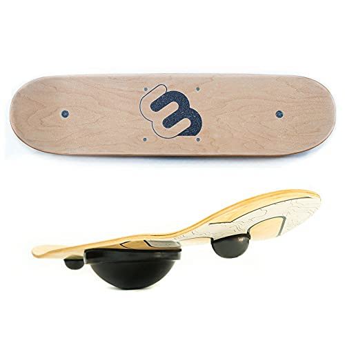StrongTek Professional Wooden Balance Board vs Whirly Board Spinning