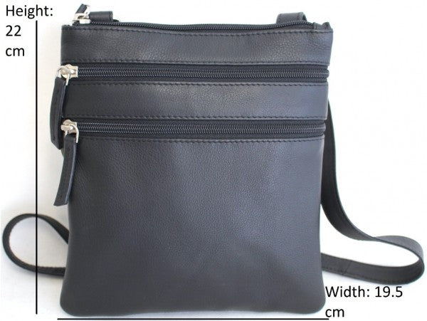Quality Full Grain Leather Handbag Style 61021 - Image 5