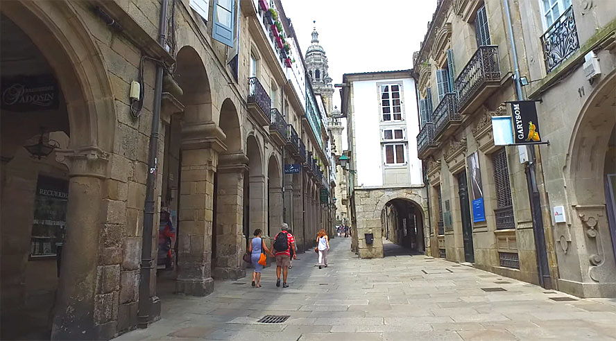  Santiago de Compostela, Galicia, Spain
- santiago walking tour historical centre.jpg