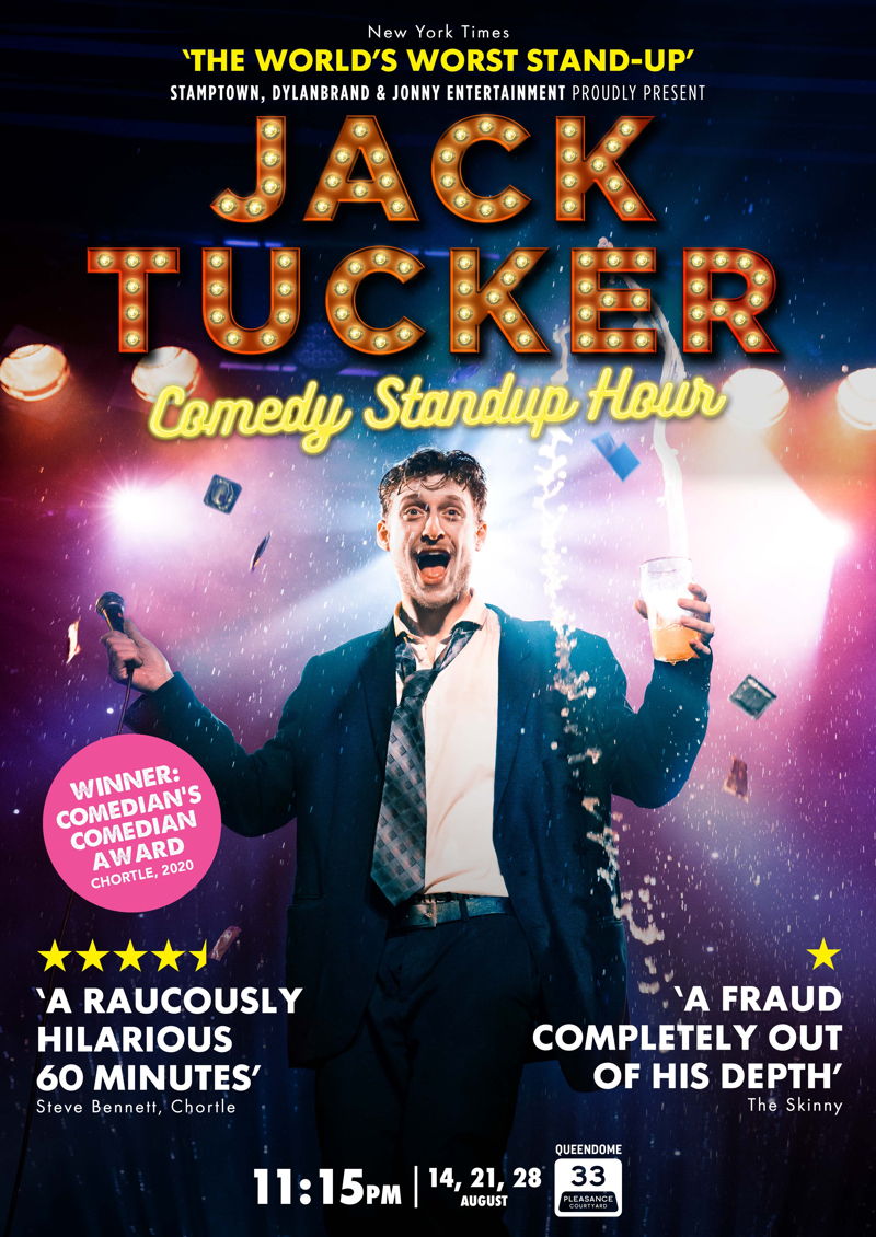 The poster for Jack Tucker: Comedy Standup Hour