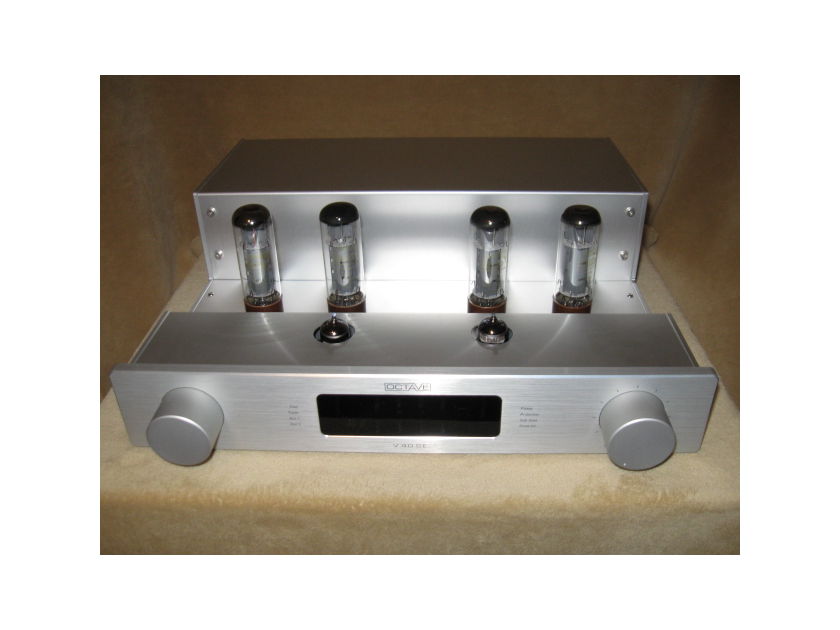 OCTAVE AUDIO V40 SE ALL TUBE  INT/AMPLIFIER WITH REMOTE CONTROL "TUBE ROLLERS DREAM" "GERMAN MADE" "HIGH END" "LIKE NEW"