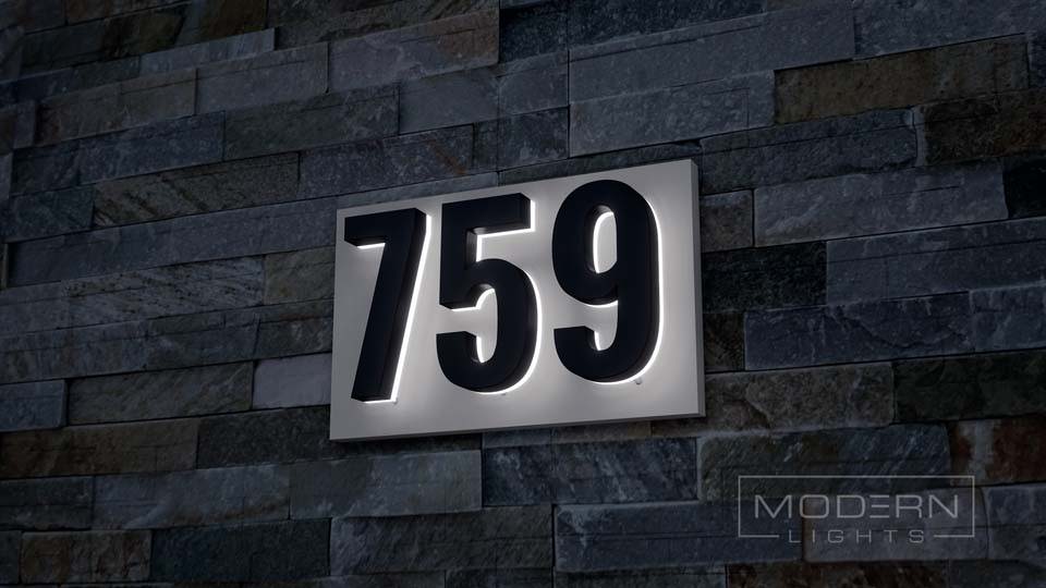 759 black address stone wall