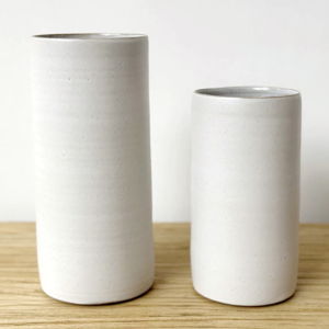 Ceramic Vase Cylinder - Small