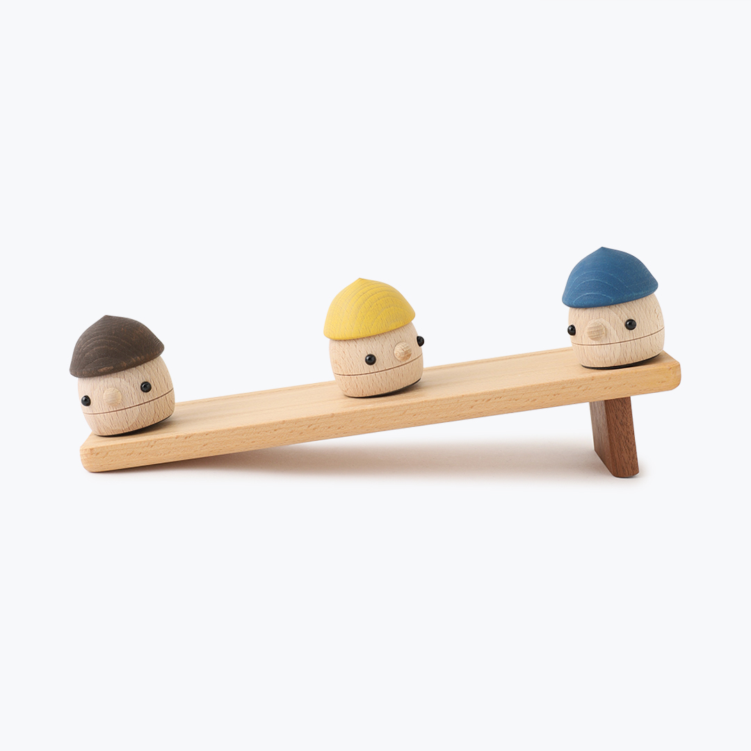 どんぐりころころセット 坂・ウォルナット【ギフトボックス入り】