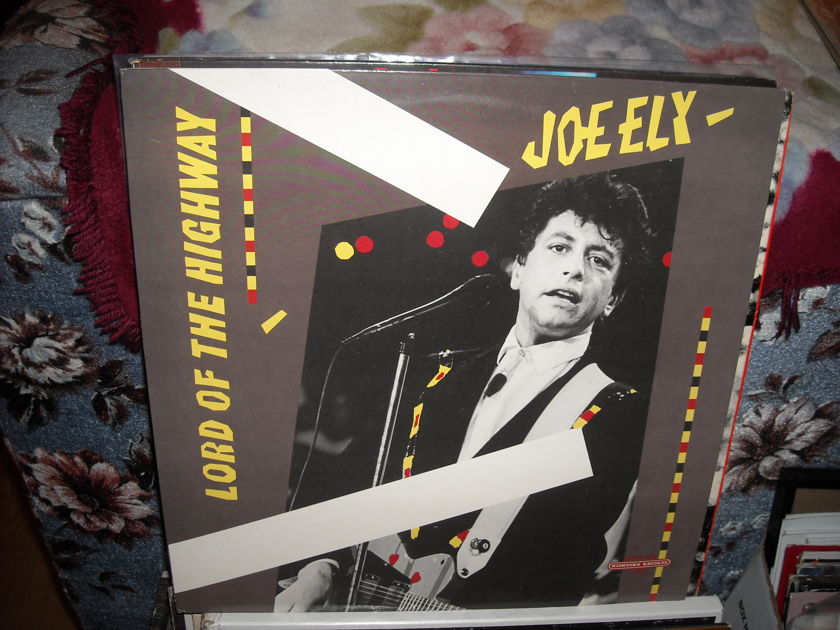Joe Ely - Lord Of The Highway Hightone Records LP (c)