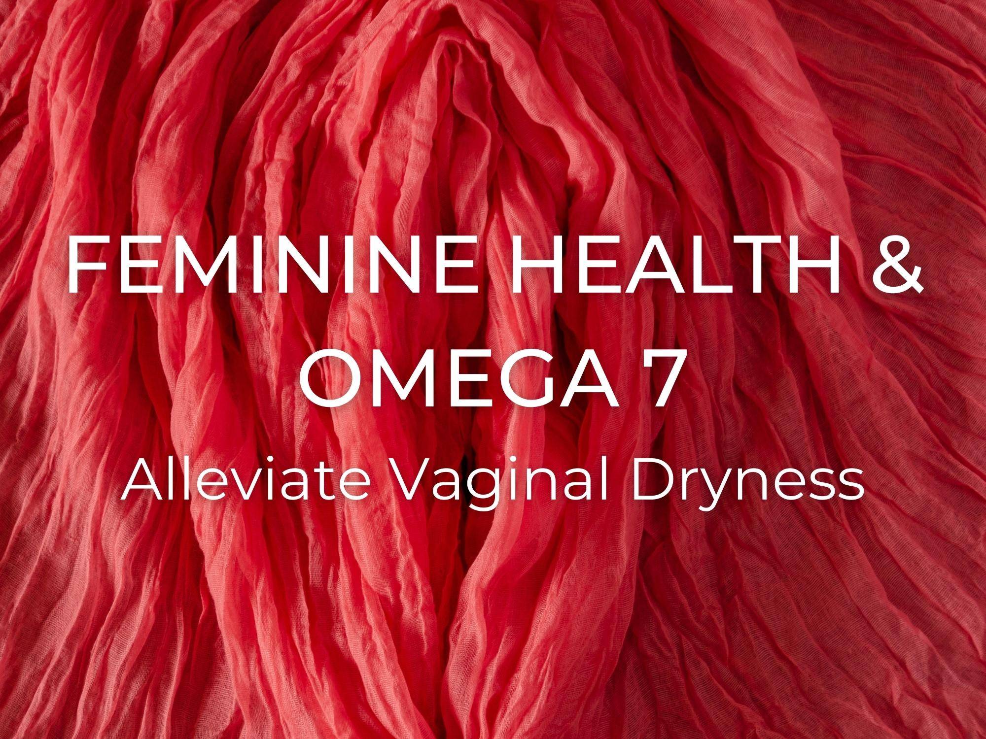 vagina dryness alleviate