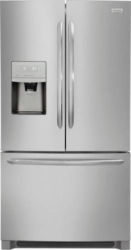 Frigidaire Gallery French Door Refrigerator Vs Samsung Family Hub 4 Door Refrigerator Slant